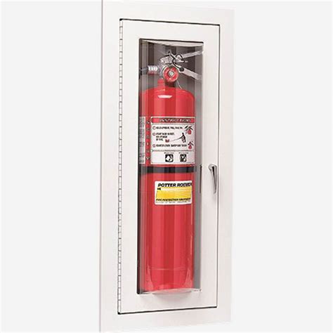 potter roemer stainless steel fire extinguisher cabinet 7358|fire extinguisher cabinets architecture.